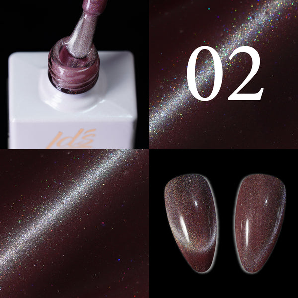  LDS FG02 - Fine Glaze Cat Eye Gel Collection by LDS sold by DTK Nail Supply