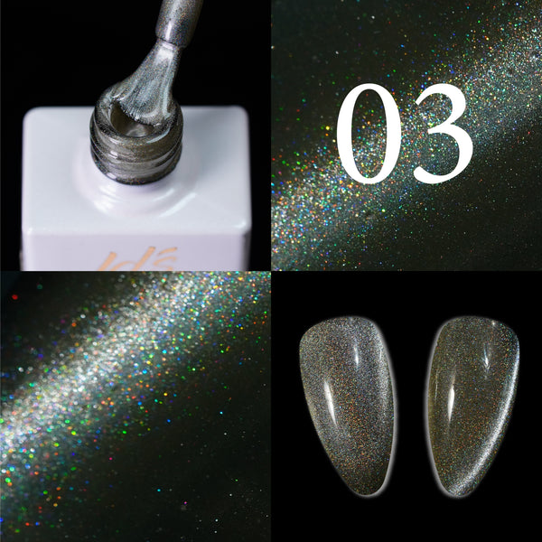  LDS FG03 - Fine Glaze Cat Eye Gel Collection by LDS sold by DTK Nail Supply