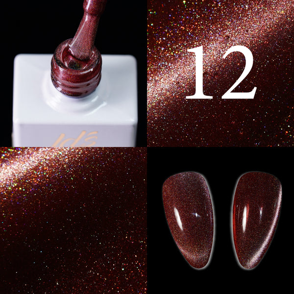  LDS FG12 - Fine Glaze Cat Eye Gel Collection by LDS sold by DTK Nail Supply