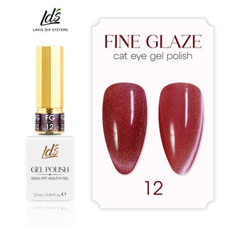  LDS FG12 - Fine Glaze Cat Eye Gel Collection by LDS sold by DTK Nail Supply