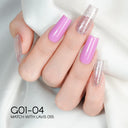 LAVIS Glitter G01 - Gel Polish 0.5 oz - Galaxy Collection by LAVIS NAILS sold by DTK Nail Supply