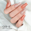LAVIS Glitter G02 - Gel Polish 0.5 oz - Pillow Talk Collection by LAVIS NAILS sold by DTK Nail Supply