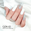 LAVIS Glitter G04 - Gel Polish 0.5 oz - Couture Collection by LAVIS NAILS sold by DTK Nail Supply