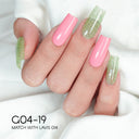LAVIS Glitter G04 - Gel Polish 0.5 oz - Couture Collection by LAVIS NAILS sold by DTK Nail Supply