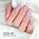 LAVIS Glitter G04 - Gel Polish 0.5 oz - Couture Collection by LAVIS NAILS sold by DTK Nail Supply