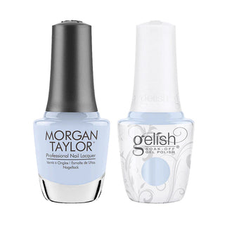  Gelish GE 523 - Sweet Morning Breeze  - Gelish & Morgan Taylor Combo 0.5 oz by Gelish sold by DTK Nail Supply