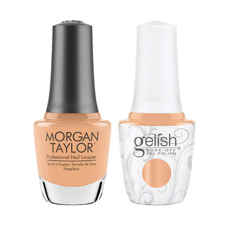  Gelish GE 525 - Lace Be Honest - Gelish & Morgan Taylor Combo 0.5 oz by Gelish sold by DTK Nail Supply