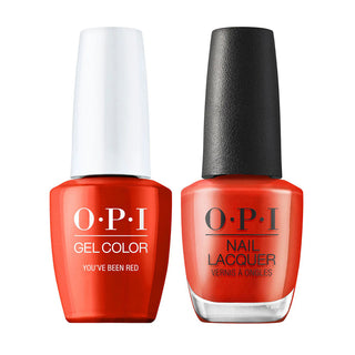 OPI Gel Nail Polish Duo - GLS25 You've Been RED