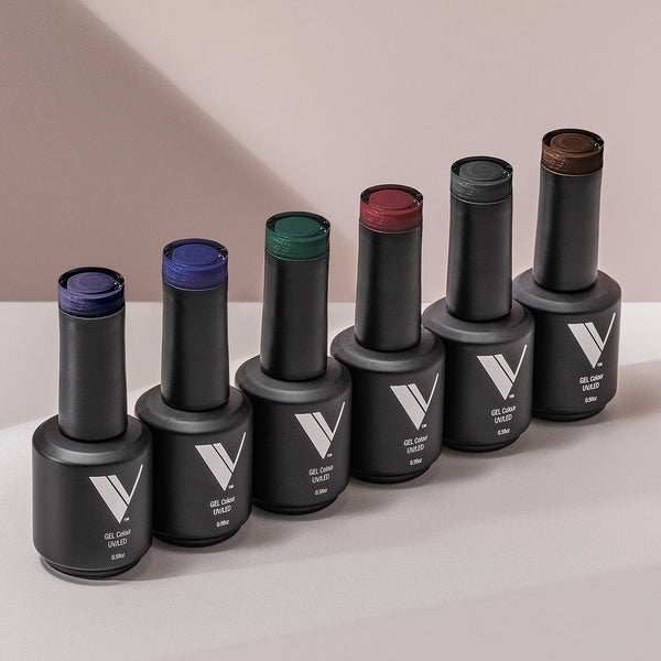  V Beauty Pure Gel Polish - the Dark Ones Collection (Cat Eye) - #169, #170, #171, #172, #173, #174 by V Beauty Pure sold by DTK Nail Supply