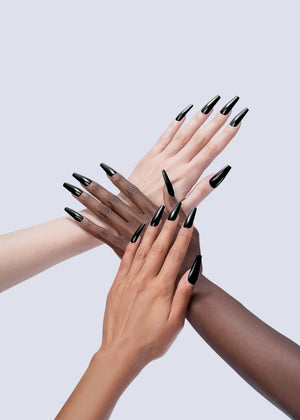  V Beauty Pure Gel Polish - 048 (BLACK) by V Beauty Pure sold by DTK Nail Supply