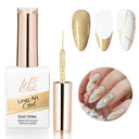 LDS Liner Art - Gold Glitter