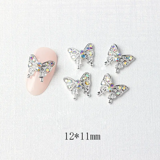  LX2 #225-230 2PCS Arched Butterfly Nail Charm by Nail Charm sold by DTK Nail Supply