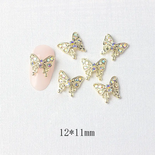  LX2 #225-230 2PCS Arched Butterfly Nail Charm by Nail Charm sold by DTK Nail Supply