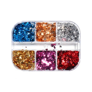 6 Grids of Nail Art Foil - CBY-1 - #1 by OTHER sold by DTK Nail Supply