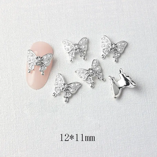  LX2 #225-230 2PCS Arched Butterfly Nail Charm by Nail Charm sold by DTK Nail Supply