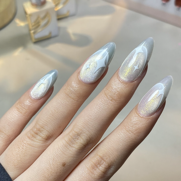 Ombre French Nail Sticker - Neon Sticker - Silver Sticker - Gold Sticker - Bronze Sticker