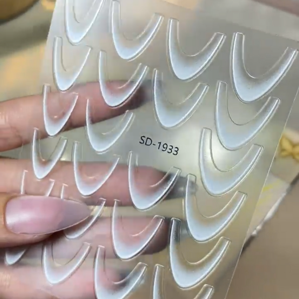 Ombre French Nail Sticker - Neon Sticker - Silver Sticker - Gold Sticker - Bronze Sticker