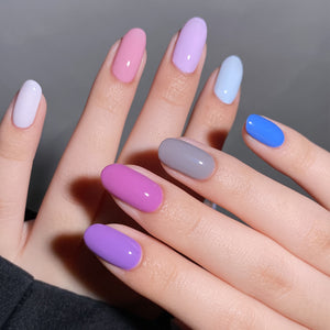 LDS Color Craze Gel Nail Polish - 794 Vintage Velvet - 0.5oz