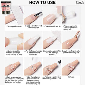  LAVIS Poly Extension Gel 02 by LAVIS NAILS sold by DTK Nail Supply