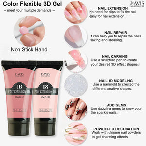  LAVIS Poly Extension Gel 02 by LAVIS NAILS sold by DTK Nail Supply