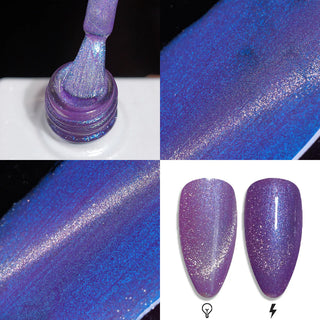 LAVIS Cat Eyes CE12 - 09 - Gel Polish 0.5 oz - Artic Jewel Collection by LAVIS NAILS sold by DTK Nail Supply