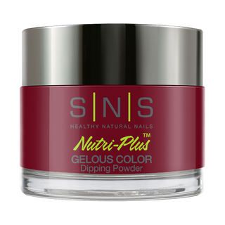 SNS Dipping Powder Nail - IS10 Red Red Wine by SNS sold by DTK Nail Supply