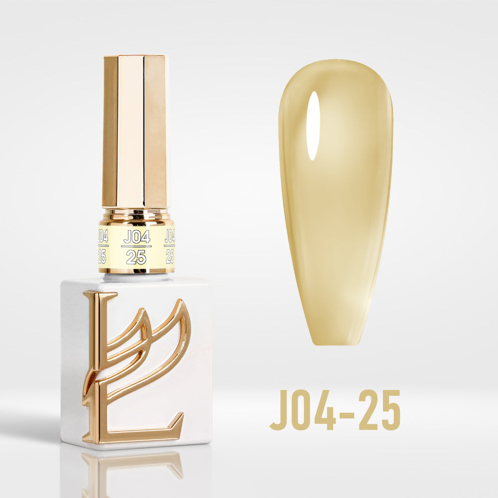 Jelly Gel Polish Colors - Lavis J04-25 - Popular Jelly Collection by LAVIS NAILS sold by DTK Nail Supply