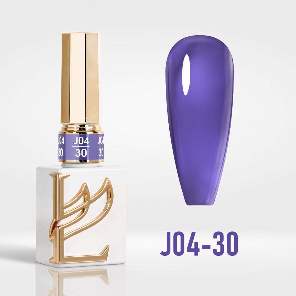 Jelly Gel Polish Colors - Lavis J04-30 - Popular Jelly Collection by LAVIS NAILS sold by DTK Nail Supply