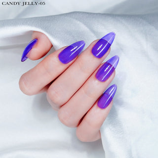 Jelly Gel Polish Colors - Lavis J02-05 - Candy Collection by LAVIS NAILS sold by DTK Nail Supply