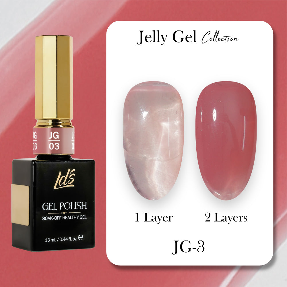  LDS Gel Polish JG-03 - Jelly Gel Collection by LDS sold by DTK Nail Supply