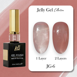  LDS Gel Polish JG Set 36 Colors - Jelly Gel Collection by LDS sold by DTK Nail Supply