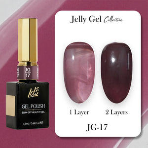  LDS Gel Polish JG Set 36 Colors - Jelly Gel Collection by LDS sold by DTK Nail Supply