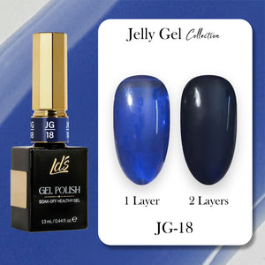  LDS Gel Polish JG Set 36 Colors - Jelly Gel Collection by LDS sold by DTK Nail Supply