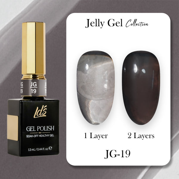  LDS Gel Polish JG Set 36 Colors - Jelly Gel Collection by LDS sold by DTK Nail Supply