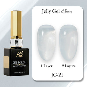  LDS Gel Polish JG Set 36 Colors - Jelly Gel Collection by LDS sold by DTK Nail Supply