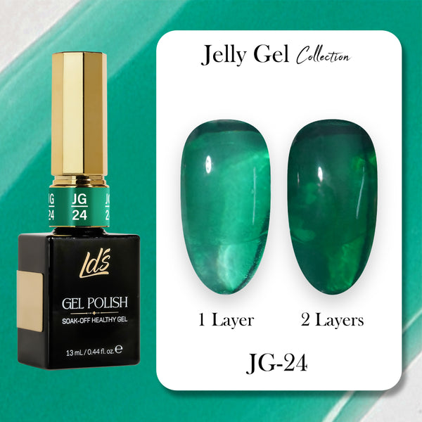  LDS Gel Polish JG Set 36 Colors - Jelly Gel Collection by LDS sold by DTK Nail Supply
