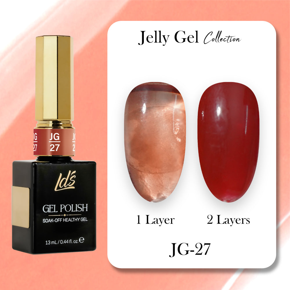  LDS Gel Polish JG-27 - Jelly Gel Collection by LDS sold by DTK Nail Supply