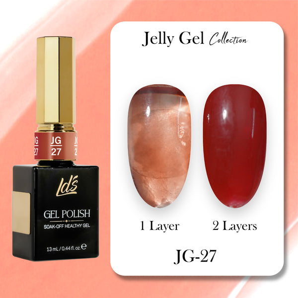  LDS Gel Polish JG Set 36 Colors - Jelly Gel Collection by LDS sold by DTK Nail Supply