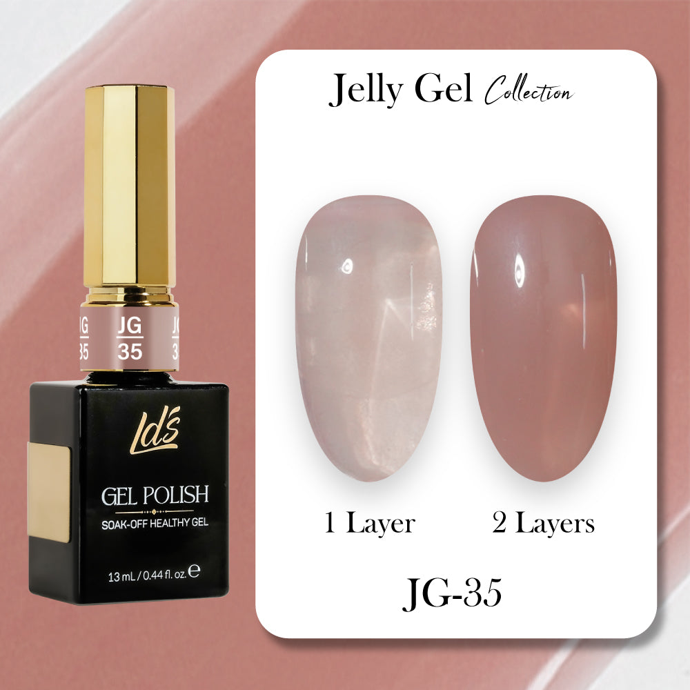  LDS Gel Polish JG-35 - Jelly Gel Collection by LDS sold by DTK Nail Supply