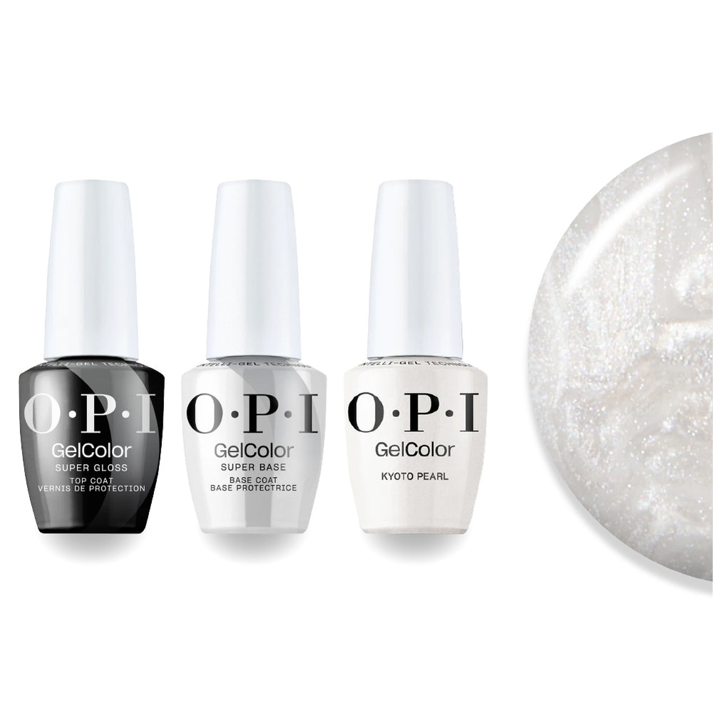 OPI + Super Glossy Top Super Base - Kyoto Pearl