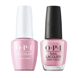 OPI Gel Nail Polish Duo - LA03 (P)Ink on Canvas - Pink Colors