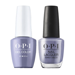 OPI Gel Nail Polish Duo - LA09 OPI Heart - Gray Colors