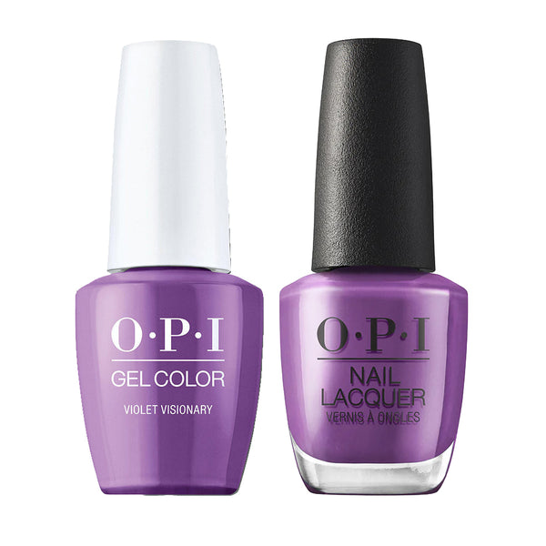 OPI Gel Nail Polish Duo - LA11 Violet Visionary - Purple Colors by OPI sold by DTK Nail Supply
