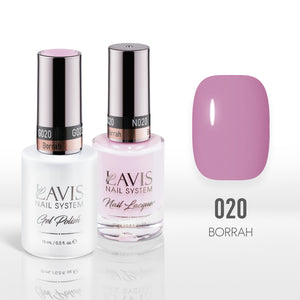  Lavis Gel Nail Polish Duo - 020 Borrah by LAVIS NAILS sold by DTK Nail Supply