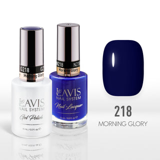 Lavis Gel Nail Polish Duo - 218 Navy Colors - Morning Glory by LAVIS NAILS sold by DTK Nail Supply