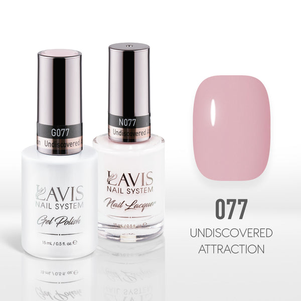  Lavis Gel Nail Polish Duo - 077 Undiscovered Attraction by LAVIS NAILS sold by DTK Nail Supply