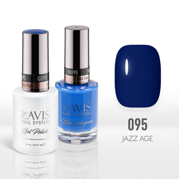  Lavis Gel Nail Polish Duo - 095 Jazz Age by LAVIS NAILS sold by DTK Nail Supply