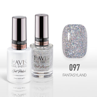  Lavis Gel Nail Polish Duo - 097 Fantasyland by LAVIS NAILS sold by DTK Nail Supply