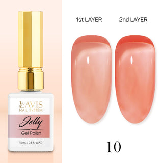  LAVIS J01-10 - Gel Polish 0.5oz - Honeymoon Collection by LAVIS NAILS sold by DTK Nail Supply