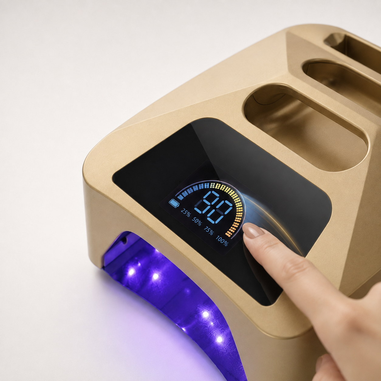 LAVIS 2in1 LED/UV Nail Lamp Vol 2 - Gold